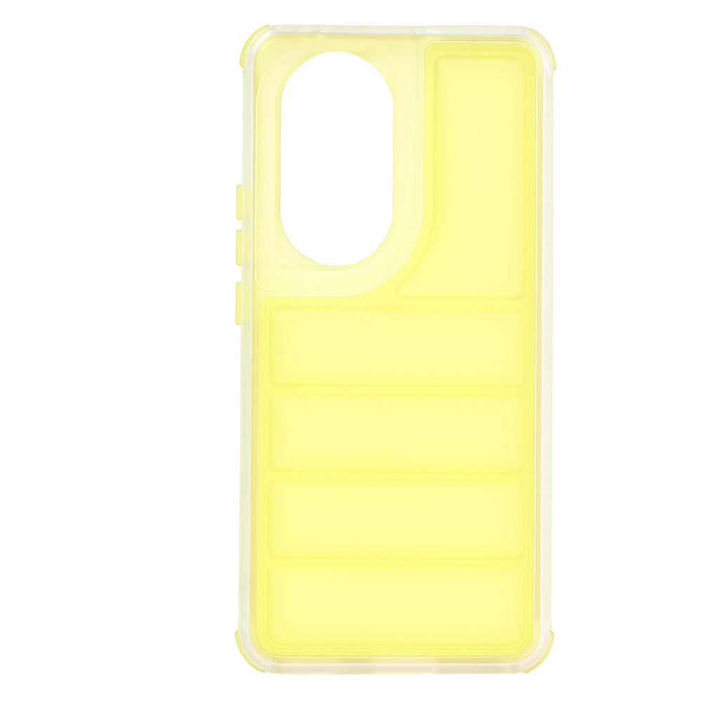 Coque pour Oppo Reno10 / Reno10 Pro, Techsuit, Wave Shield, Jaune