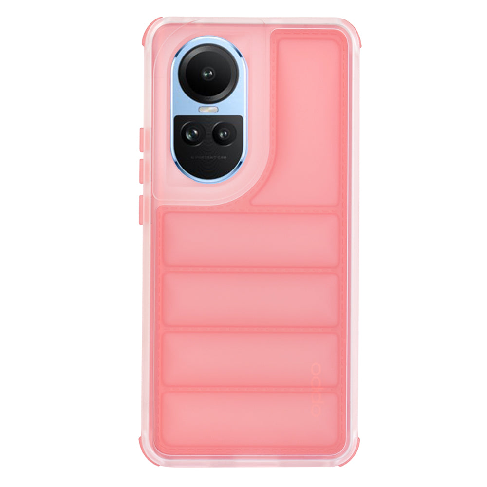 Coque pour Oppo Reno10 / Reno10 Pro, Techsuit, Wave Shield, Rouge