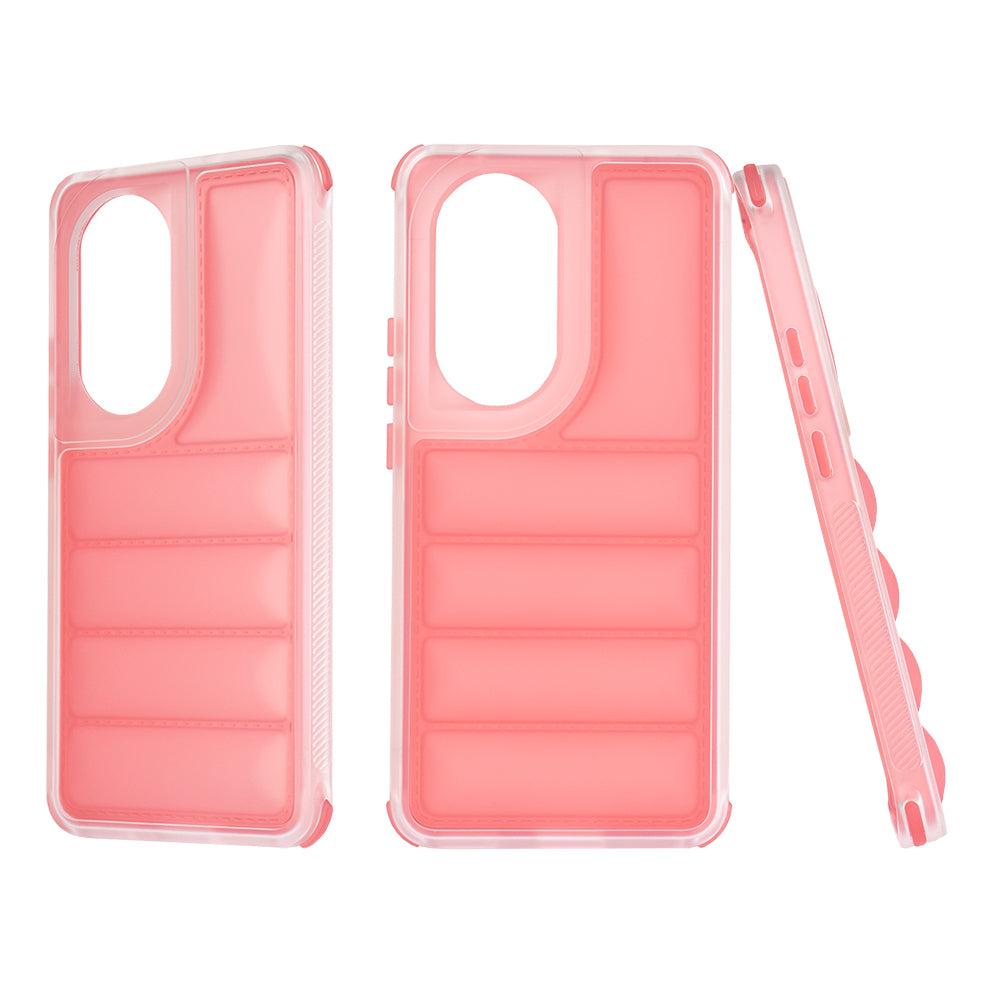 Coque pour Oppo Reno10 / Reno10 Pro, Techsuit, Wave Shield, Rouge