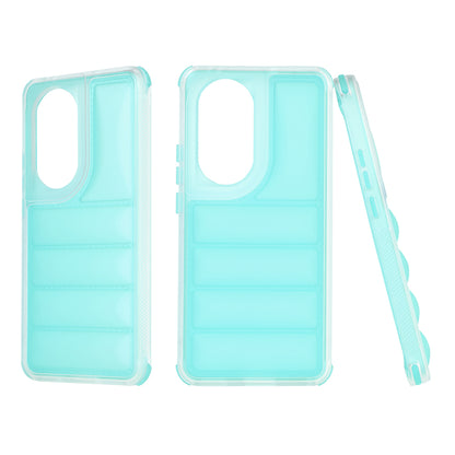 Coque pour Oppo Reno10 / Reno10 Pro, Techsuit, Wave Shield, Turquoise