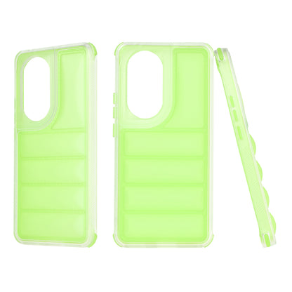 Coque pour Oppo Reno10 / Reno10 Pro, Techsuit, Wave Shield, Vert
