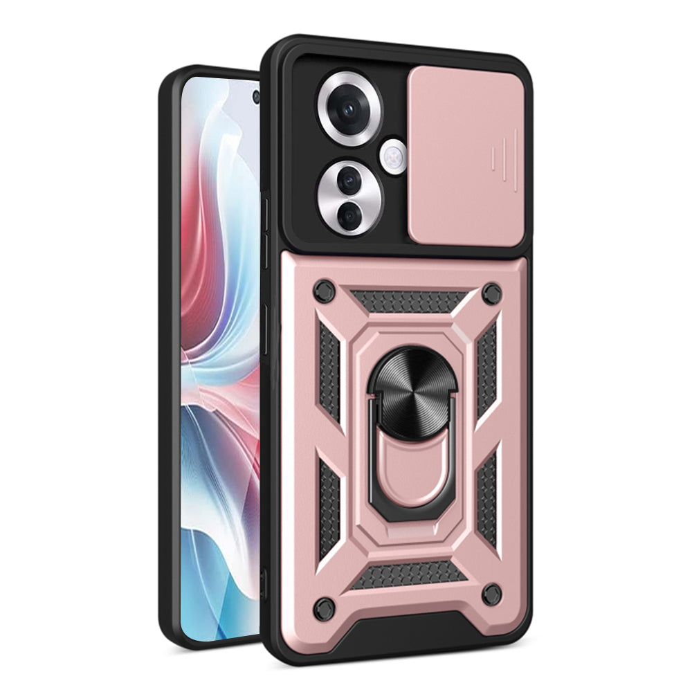 Coque pour Oppo Reno11 F, Techsuit, CamShield, Rose