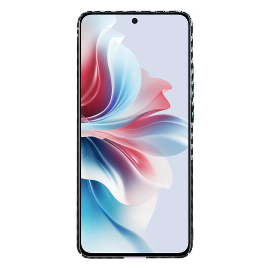 Coque pour Oppo Reno11 F, Techsuit, Carbonite FiberShell, Noir Gris