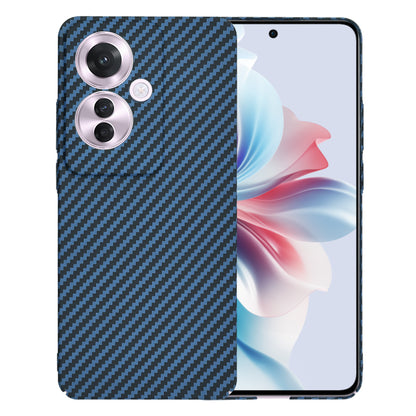 Coque pour Oppo Reno11 F, Techsuit, Carbonite FiberShell, Turquoise