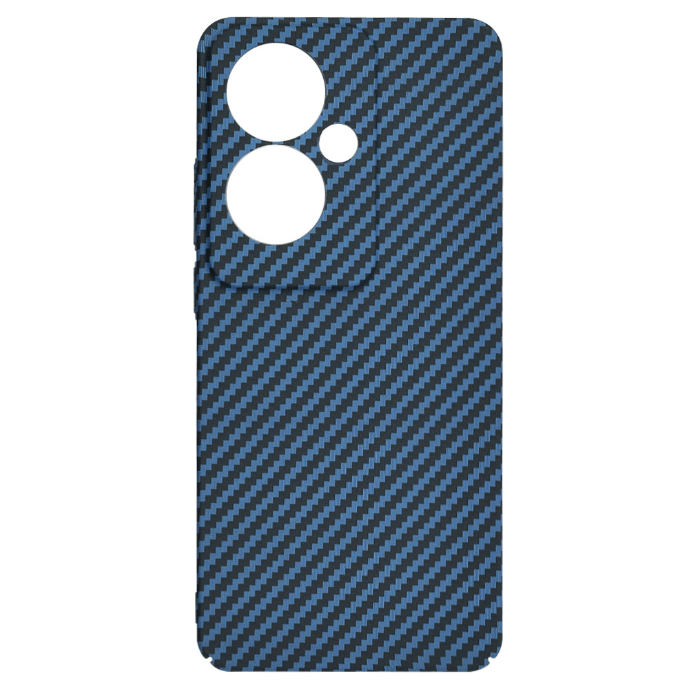 Coque pour Oppo Reno11 F, Techsuit, Carbonite FiberShell, Turquoise