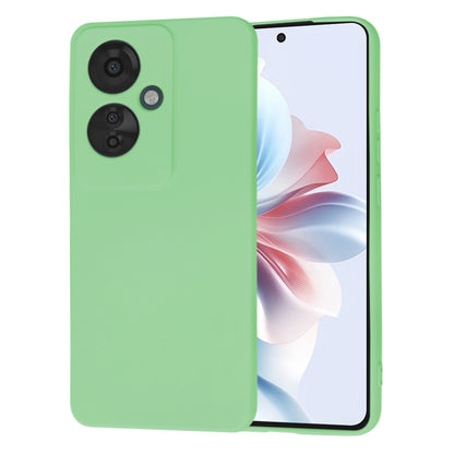Coque pour Oppo Reno11 F, Techsuit, SoftFlex, Vert Clair