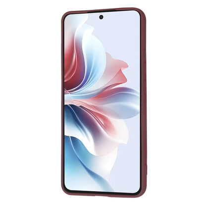 Coque pour Oppo Reno11 F, Techsuit, SoftFlex, Bordeaux