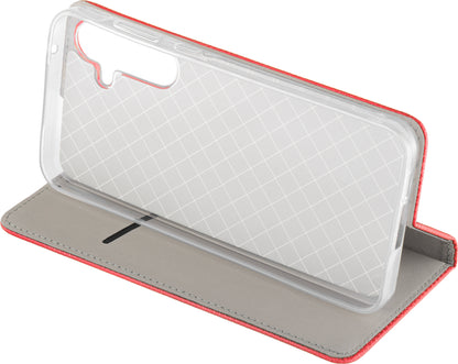 Coque pour Oppo Reno12, OEM, Smart Magnet, Rouge
