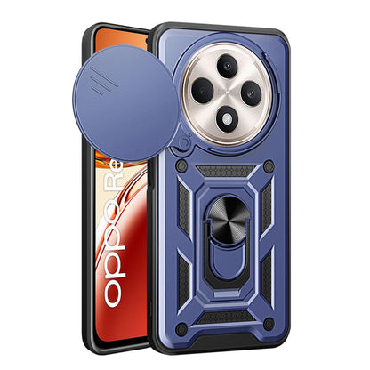 Coque pour Oppo Reno12 FS 5G / Reno12 FS 4G / Reno12 F 4G / Reno12 F, Techsuit, CamShield, Bleue