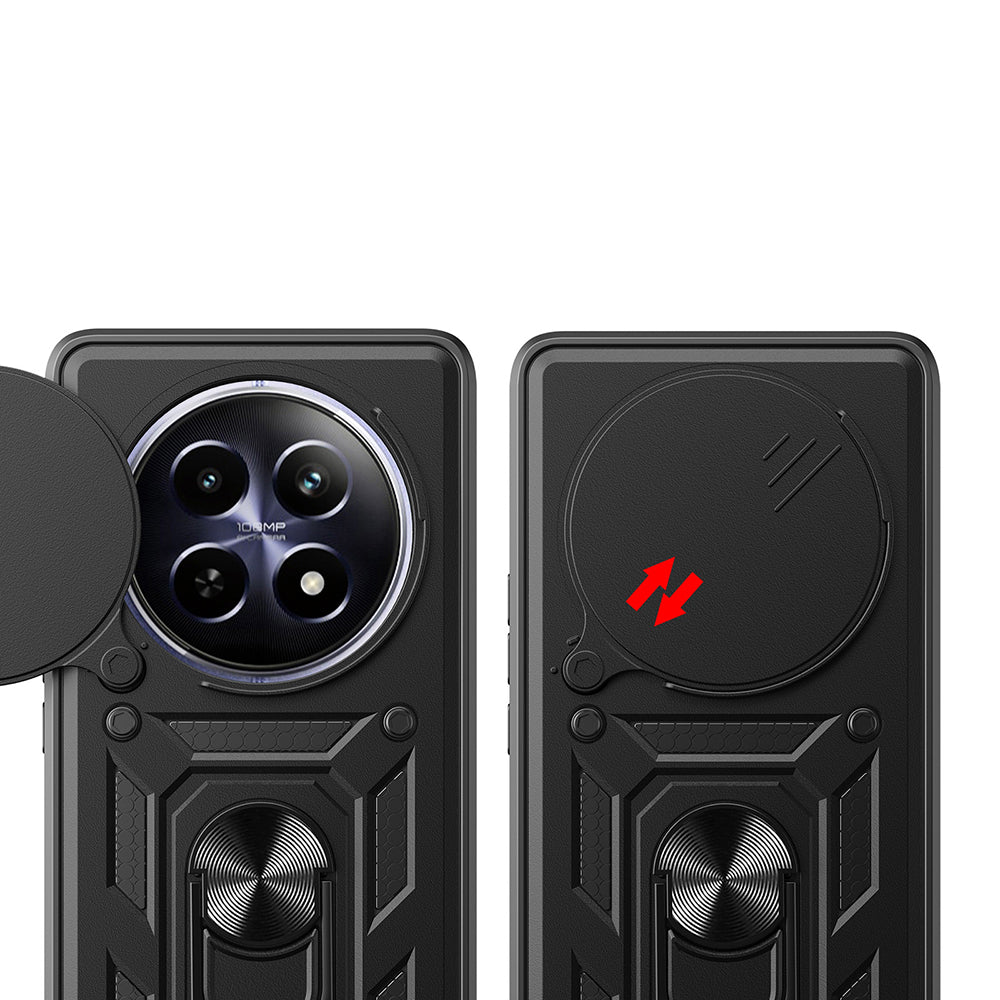 Coque pour Oppo Reno12 FS 5G / Reno12 FS 4G / Reno12 F 4G / Reno12 F, Techsuit, CamShield, Vert