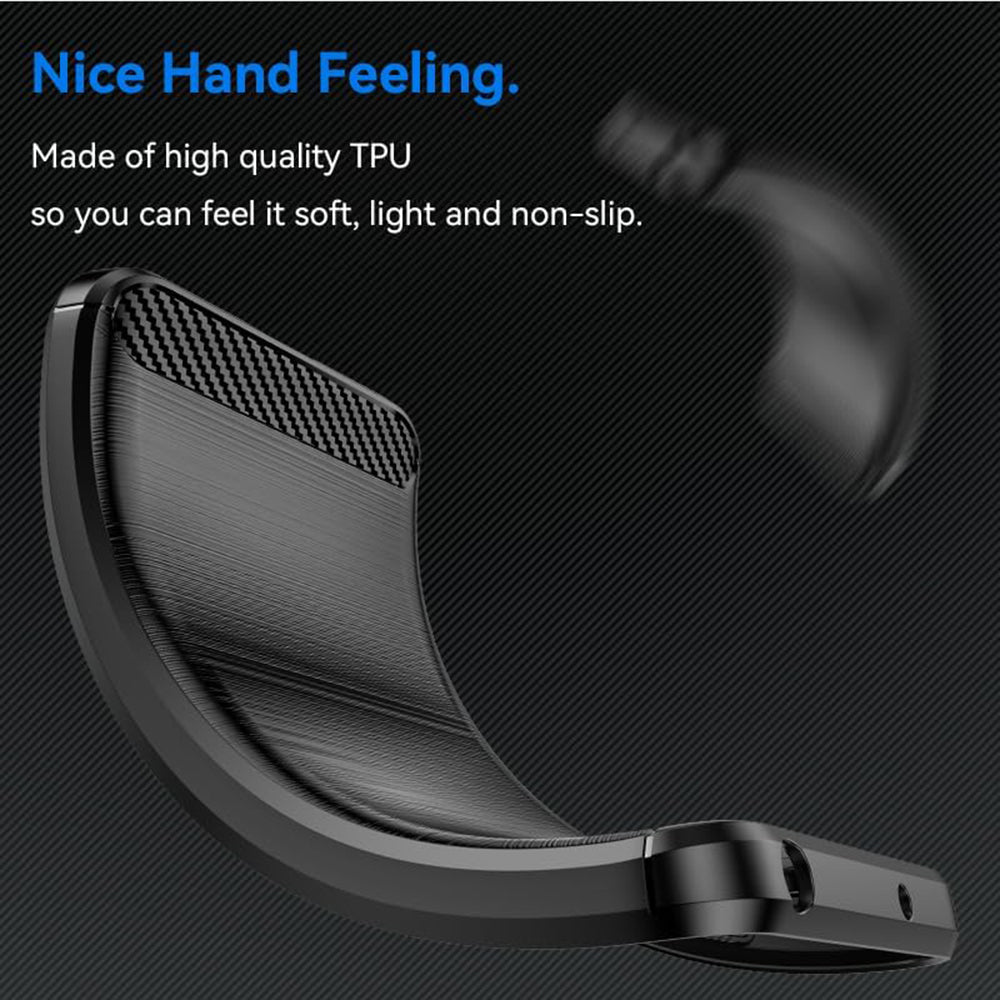 Case for Oppo Reno12 FS 5G / Reno12 FS 4G / Reno12 F 4G / Reno12 F, Techsuit, Carbon, Black