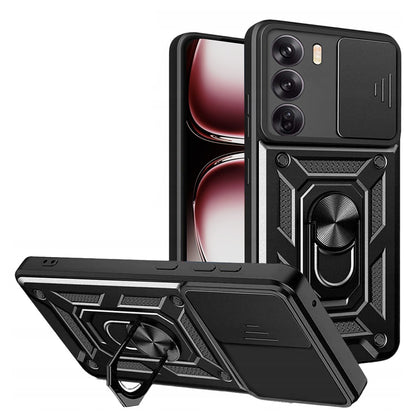 Coque pour Oppo Reno12 Pro, Techsuit, CamShield, Noire