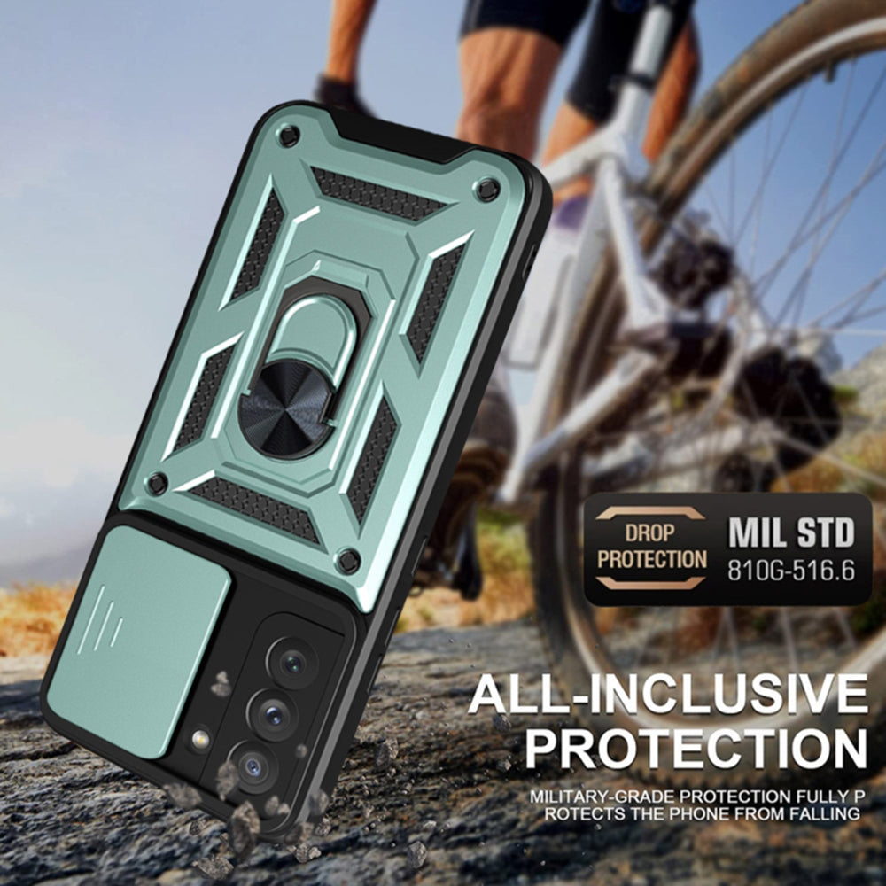 Coque pour Oppo Reno12 Pro, Techsuit, CamShield, Noire