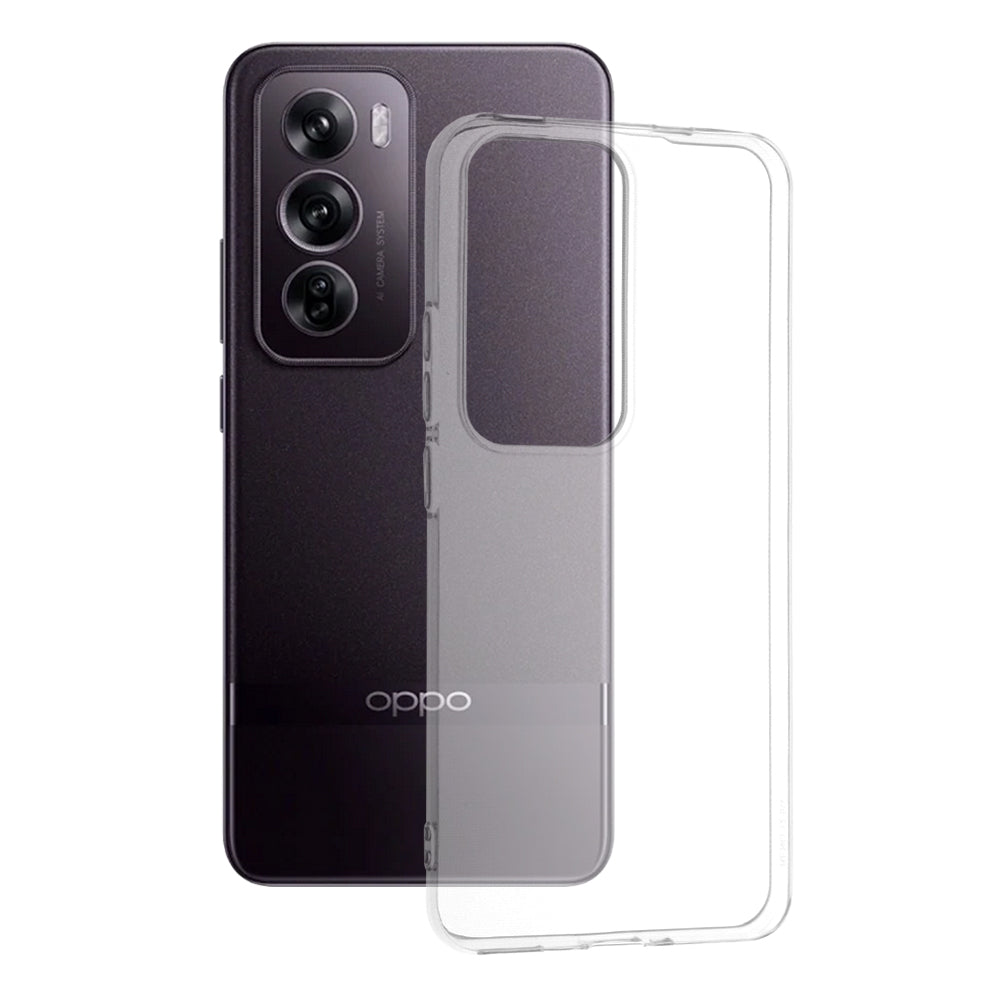 Étui pour Oppo Reno12 Pro, Techsuit, Clair, Transparent