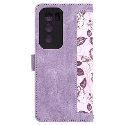 Coque pour Oppo Reno12 Pro, Techsuit, FlipCraft, Violet