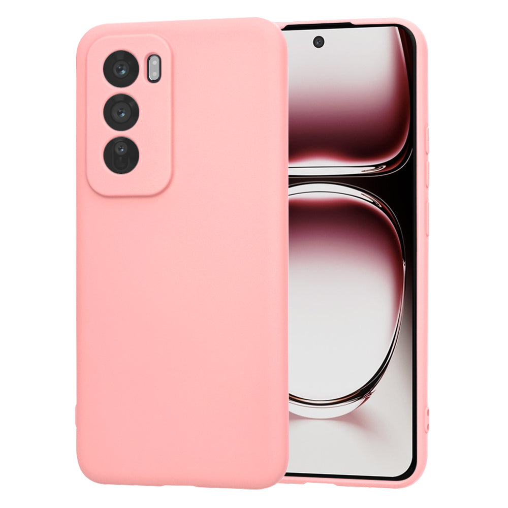 Étui pour Oppo Reno12 Pro, Techsuit, SoftFlex, Rose Pâle