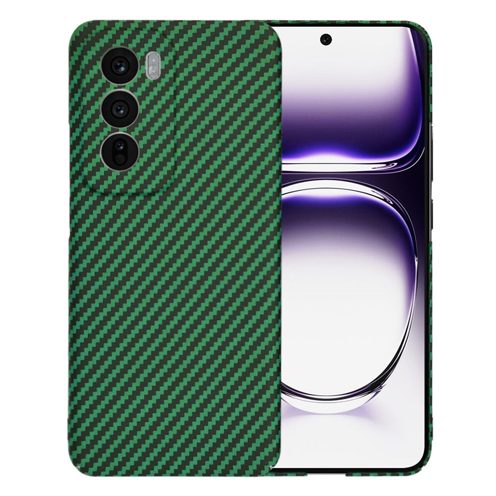 Coque pour Oppo Reno12, Techsuit, Carbonite FiberShell, Vert