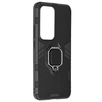 Étui pour Oppo Reno12, Techsuit, Shield, Noir