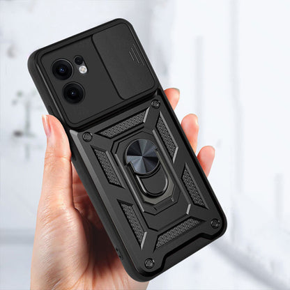 Coque pour Oppo Reno13 FS 5G / Reno13 F 4G / Reno13 F, Techsuit, CamShield, Bleue