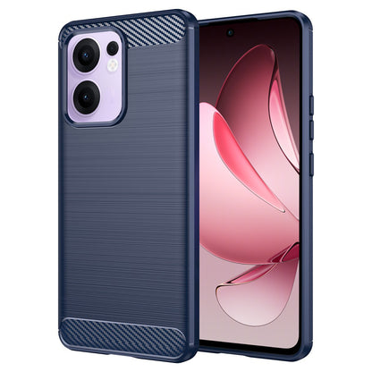Case for Oppo Reno13 FS 5G / Reno13 F 4G / Reno13 F, Techsuit, Carbon, Blue