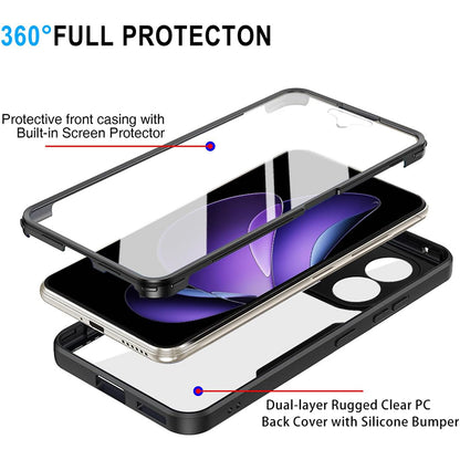Coque pour Oppo Reno13 FS 5G / Reno13 F 4G / Reno13 F, Techsuit, ColorVerse 360, Violet