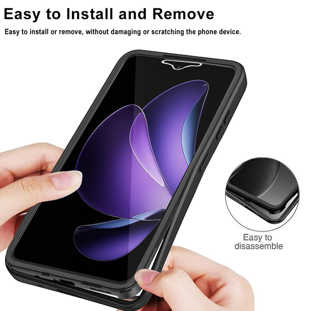 Coque pour Oppo Reno13 FS 5G / Reno13 F 4G / Reno13 F, Techsuit, ColorVerse 360, Violet
