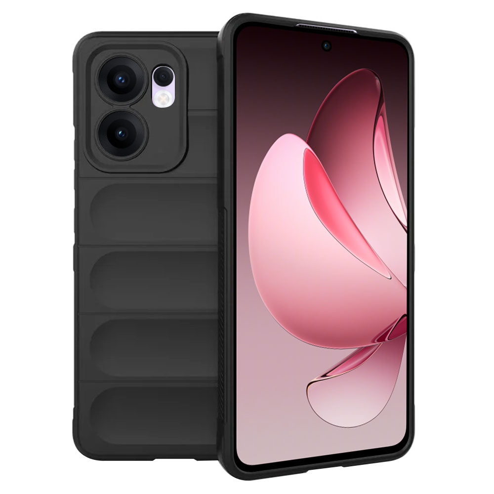 Coque pour Oppo Reno13 FS 5G / Reno13 F 4G / Reno13 F, Techsuit, Magic Shield, Noire