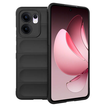 Coque pour Oppo Reno13 FS 5G / Reno13 F 4G / Reno13 F, Techsuit, Magic Shield, Noire