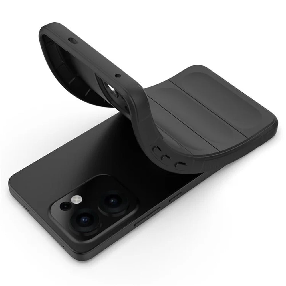 Coque pour Oppo Reno13 FS 5G / Reno13 F 4G / Reno13 F, Techsuit, Magic Shield, Noire