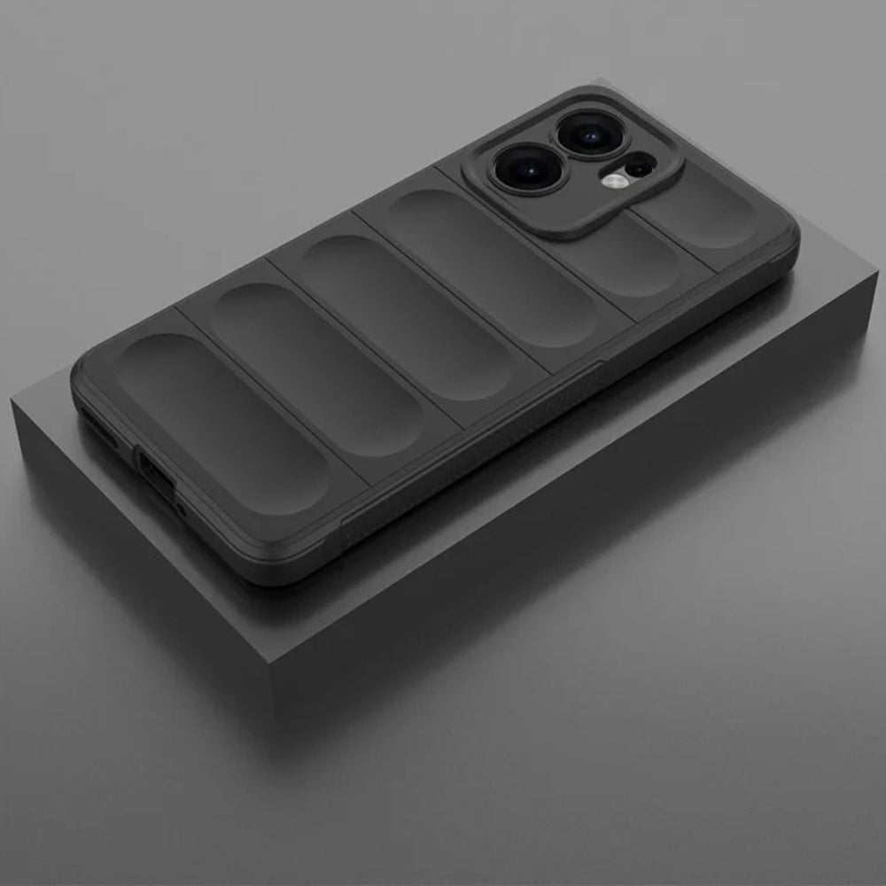 Coque pour Oppo Reno13 FS 5G / Reno13 F 4G / Reno13 F, Techsuit, Magic Shield, Noire