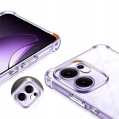 Coque pour Oppo Reno13 FS 5G / Reno13 F 4G / Reno13 F, Techsuit, Antichoc Claire, Transparente