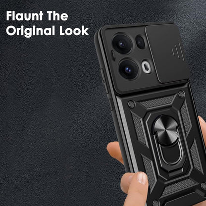 Case for Oppo Reno13 Pro, Techsuit, CamShield, Blue