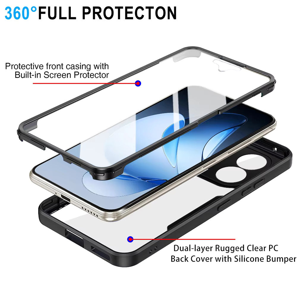 Case for Oppo Reno13 Pro, Techsuit, ColorVerse 360, Blue