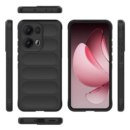 Coque pour Oppo Reno13 Pro, Techsuit, Magic Shield, Noire