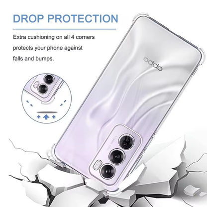 Coque pour Oppo Reno13 Pro, Techsuit, Antichoc Claire, Transparente
