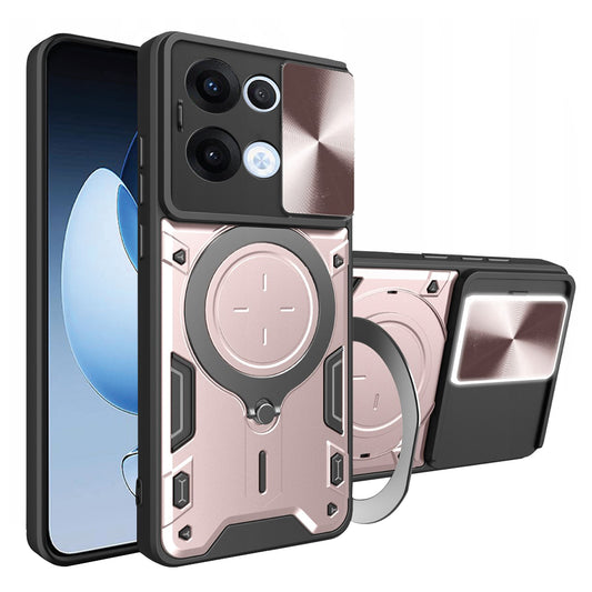 Coque pour Oppo Reno13, Techsuit, CamGuard Pro, Rose Doré