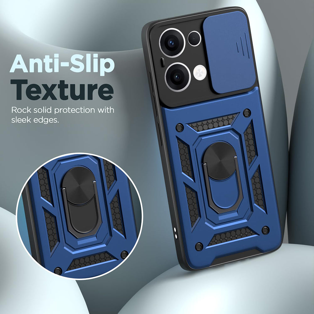 Case for Oppo Reno13, Techsuit, CamShield, Green