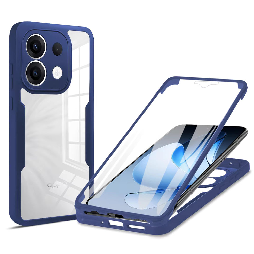 Coque pour Oppo Reno13, Techsuit, ColorVerse 360, Bleue