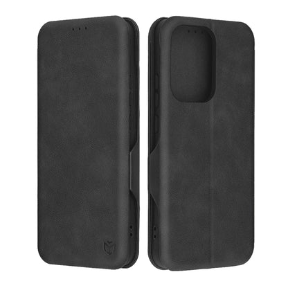Coque pour Oppo Reno13, Techsuit, Safe Wallet Plus, Noire