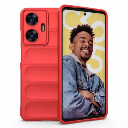Coque pour Oppo Reno14 FS 5G / Reno14 F, Techsuit, Magic Shield, Rouge