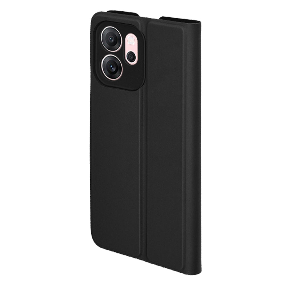 Étui pour Oppo Reno14 FS 5G / Reno14 F, Techsuit, Magskin Book, Noir