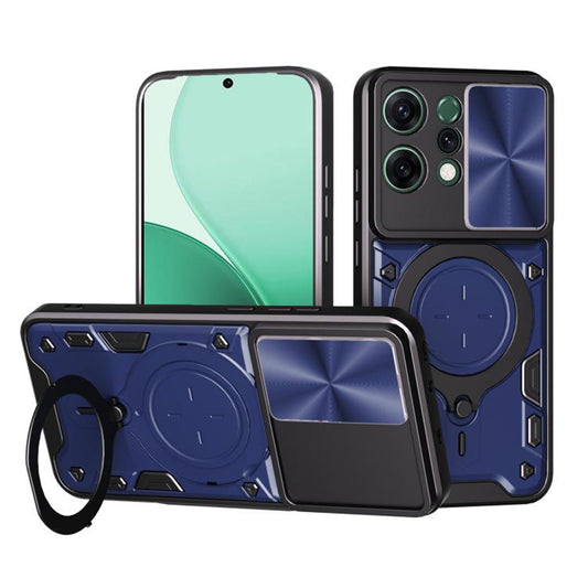 Housse pour Oppo Reno14, Techsuit, CamGuard Pro, Bleue