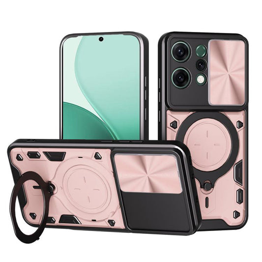 Étui pour Oppo Reno14, Techsuit, CamGuard Pro, Rose