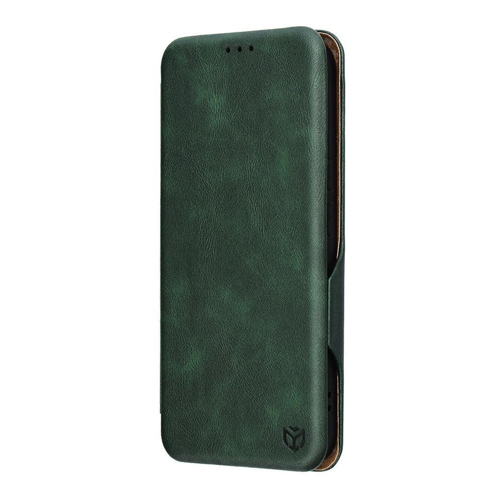 Housse pour Oppo Reno14, Techsuit, Safe Wallet Plus, Vert