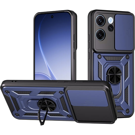 Étui pour Oppo Reno15 FS / Reno15 F, Techsuit, CamShield, Bleu