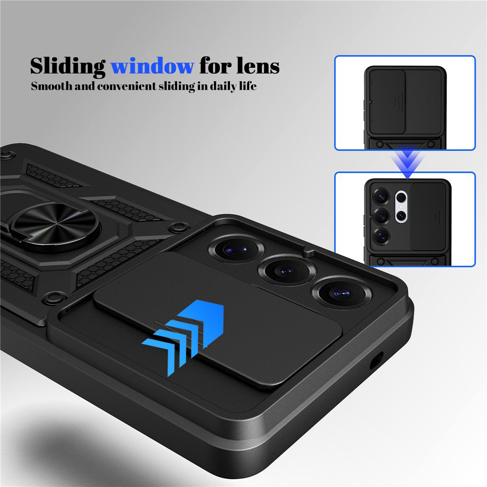 Étui pour Oppo Reno15 FS / Reno15 F, Techsuit, CamShield, Bleu