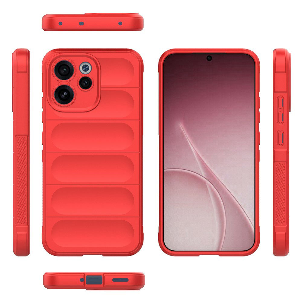 Coque pour Oppo Reno15 FS / Reno15 F, Techsuit, Magic Shield, Rouge