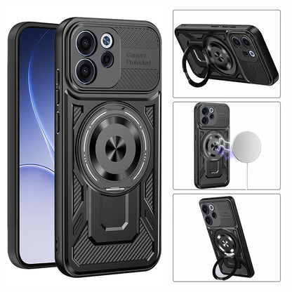 Coque pour Oppo Reno15 FS / Reno15 F, Techsuit, RuggedCam, Gris