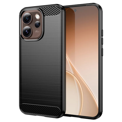 Housse pour Oppo Reno15 Pro Max, Techsuit, Carbone, Noire