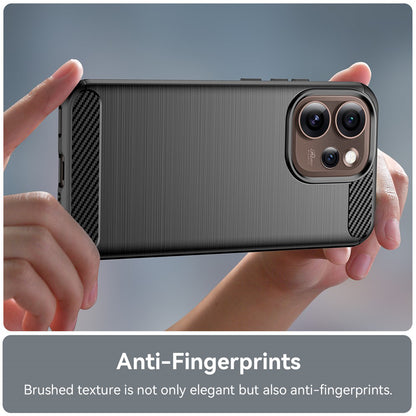 Housse pour Oppo Reno15 Pro Max, Techsuit, Carbone, Noire